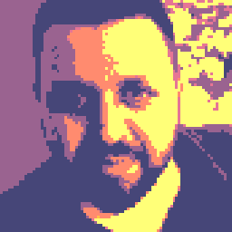 8-bit portrait